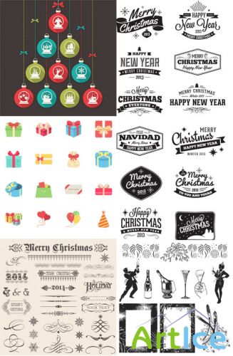 Christmas Designers Vector Pack