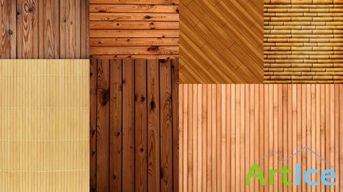 Bamboo Parquet and Paneling Textures JPG Files