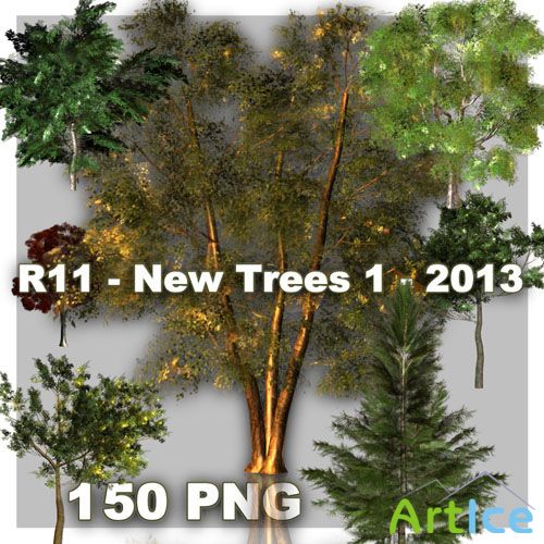 New Trees PNG Files
