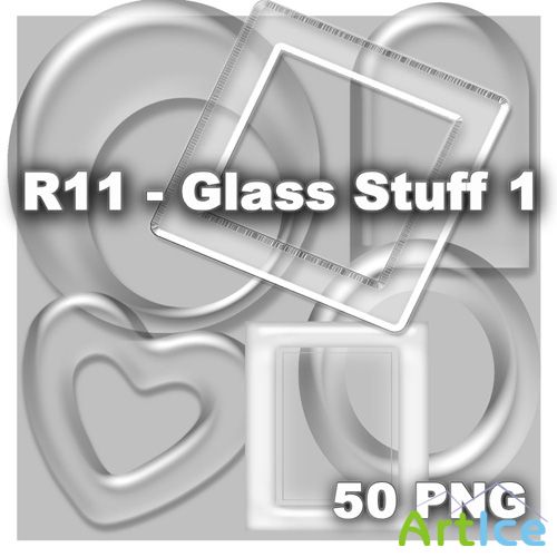Glass Stuff 1 PNG Files