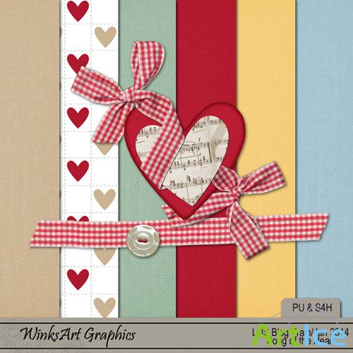 Winks Art Graphics PNG and JPG Files