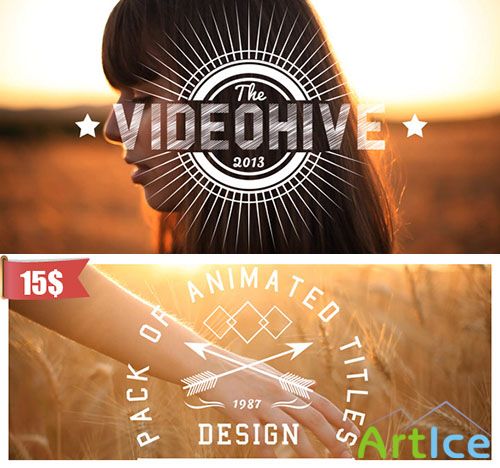 Videohive - New Titles Collection 6048398