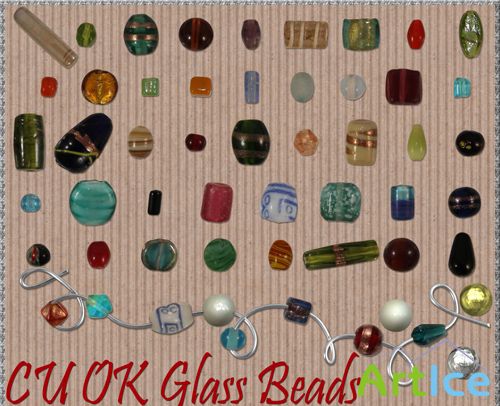 Glass Beads PNG Files