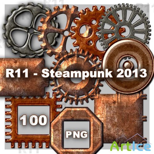 Steampunk PNG Files