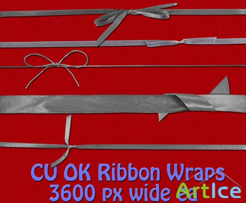 Ribbon Wraps PNG Files