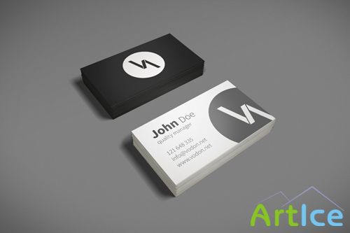 Business Cards Mock-Up Template PSD