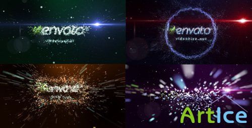 Transformation of particles - Project for After Effects (Videohive)