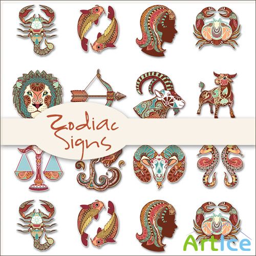 Zodiac Signs PNG Files