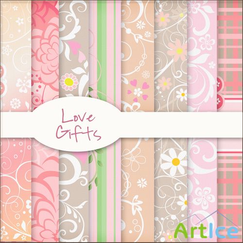 Love Gifts Textures JPG Files
