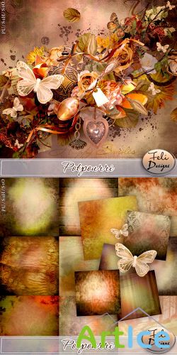 Scrap Set - Potpourri PNG and JPG Files