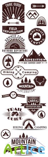 Expedition Logos Vector Set