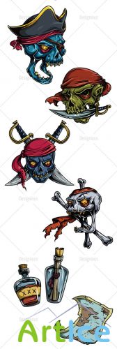 Pirates Vector Set