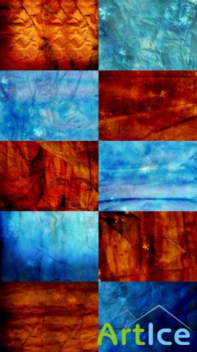 Fire and Ice Textures JPG Files
