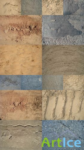 Texture of Different Surfaces of the Earth