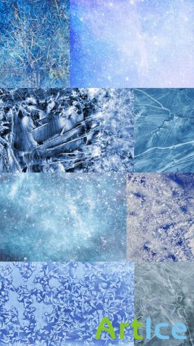 Set of Textures Scratched Ice JPG Files