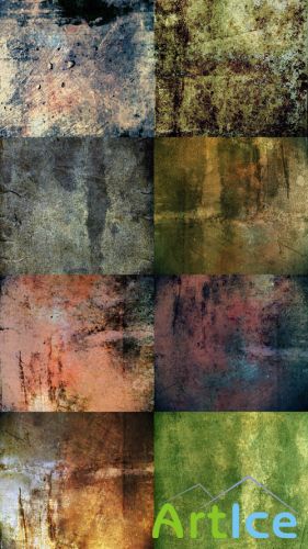 Set of Beautiful Grunge Textures JPG Files