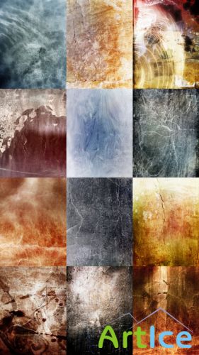 Set of Beautiful Grunge Textures 3 JPG Files