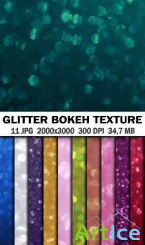 Glitter Bokeh Textures Pack