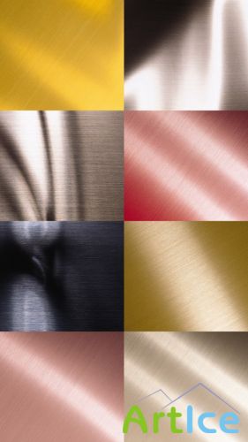 Collection of Polished Metal Surfaces JPG Files