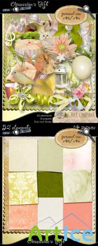 Scrap - Obsessions Gift PNG and JPG Files