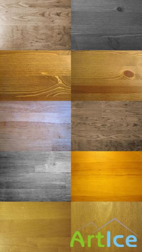 High Resolution Wood Texture Set