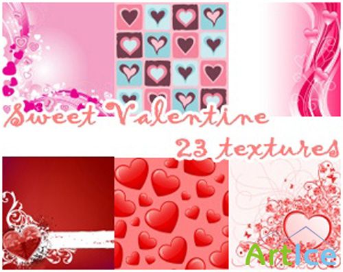 Sweet Valentine - Textures JPG Files