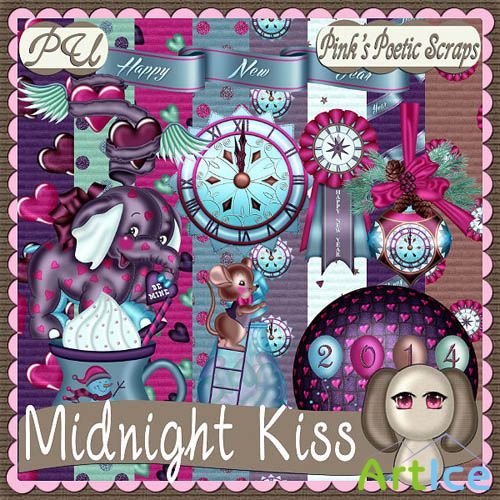 Scrap - Midnight Kiss PNG and JPG Files
