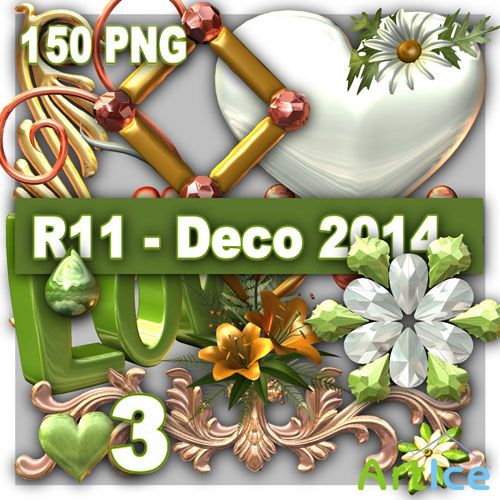 Deco 2014 - 3 PNG Files