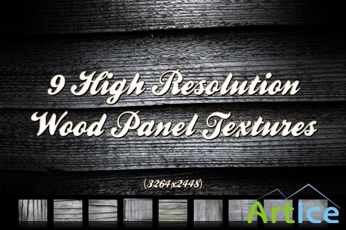 9 High Resolution Wood Panel Textures JPG Files