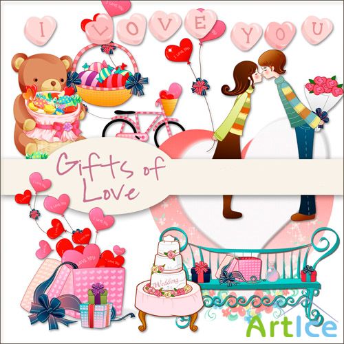 Gifts of Love PNG Files