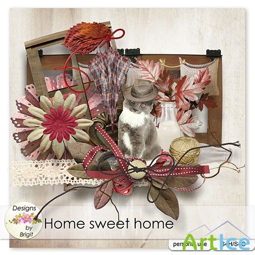 Home Sweet Home Kit PNG and JPG Files