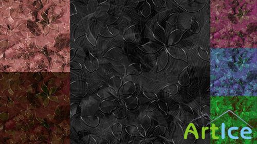 Floral Patterned Textures JPG Files