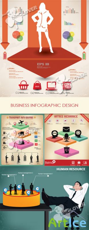 Business infographic design 0568