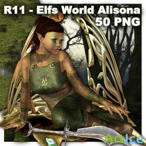 Elfs World Alisona PNG Files