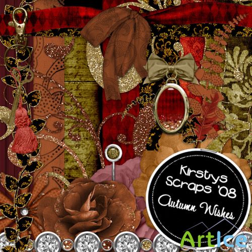 Scrap - Autumn Wishes JPG and PNG Files