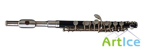 Духовые инструменты: Флейта, свирель, дудочка (клипарт)