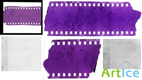 Texture Slide Film and Roll films HQ JPG Files