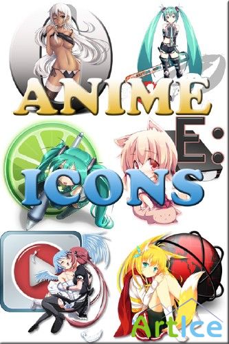 Огромная коллекция иконок аниме
