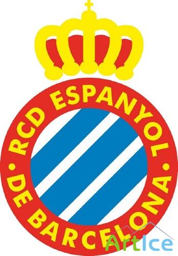 Логотипы и эмблемы футбольных команд Испании (вектор)