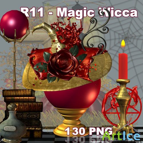 Magic Wicca PNG Files