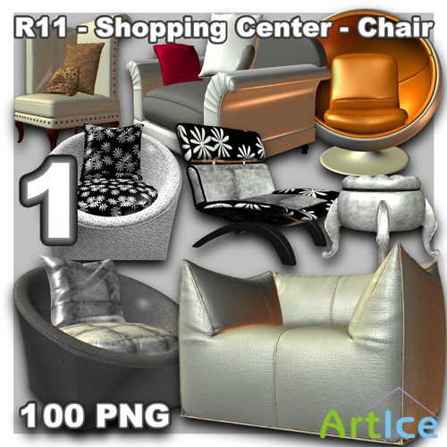 Shopping Center - Chair 1 PNG Files
