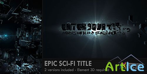 Epic Sci-Fi Title - VideoHive Project for After Effects