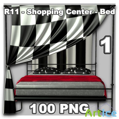 Shopping Center - Bed 1 PNG Files