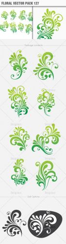 Floral Vector Pack 127