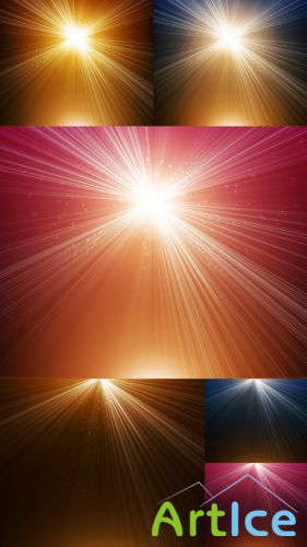 Sparkling Rays Textures JPG Files