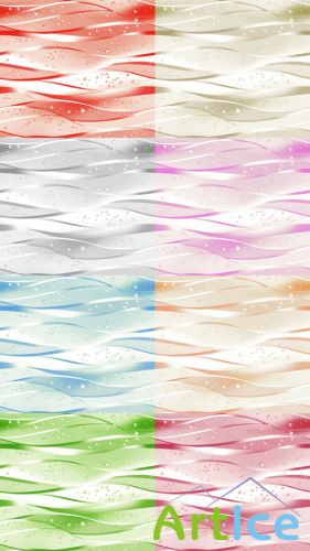 Colored Wave Textures JPG Files