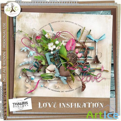 Scrap - Love Inspiration PNG and JPG Files