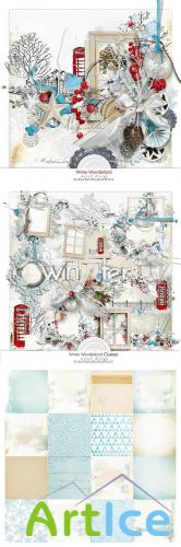 Winter Wonderland Kit JPG and PNG Files