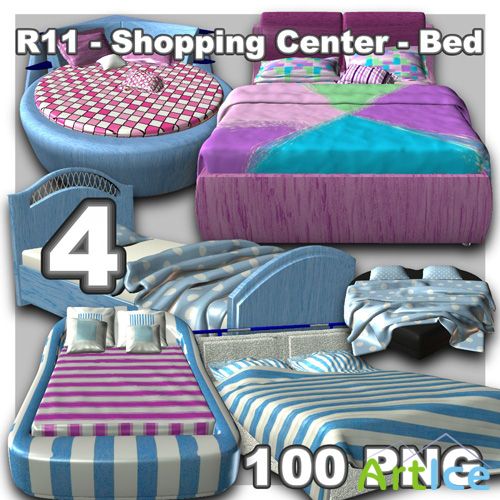 Shopping Center - Bed 4 PNG Files