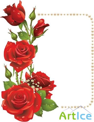 Розы нарисованные (мега подборка цветов)